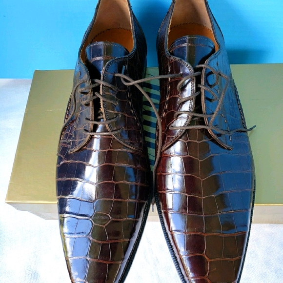 Rare Mauri Rare Alligator Made Italy Brand New - Picture 3 of 7